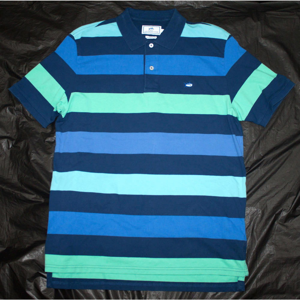 Southern Tide Classic Fit Men's Short Sleeve Polo Shirt‎ Size Medium